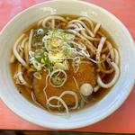 コロッケうどん(常盤軒)