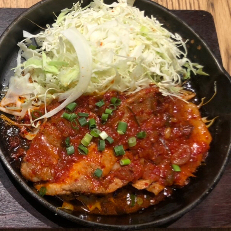 赤トンテキ定食(東京トンテキ ヨドバシAkiba )