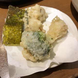 帆立の天ぷら(和食さと 伊丹北店)