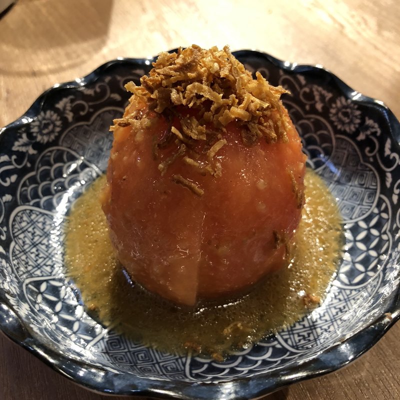 蕃茄沙拉(小皿中華 桃天 LINKS UMEDA店)