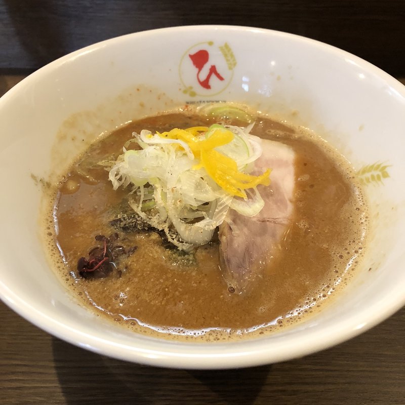 天草大王×南国スイート×堀河屋野村の合わせ味噌らーめん(小麦と大豆 自家製麺 麺や ひなた)