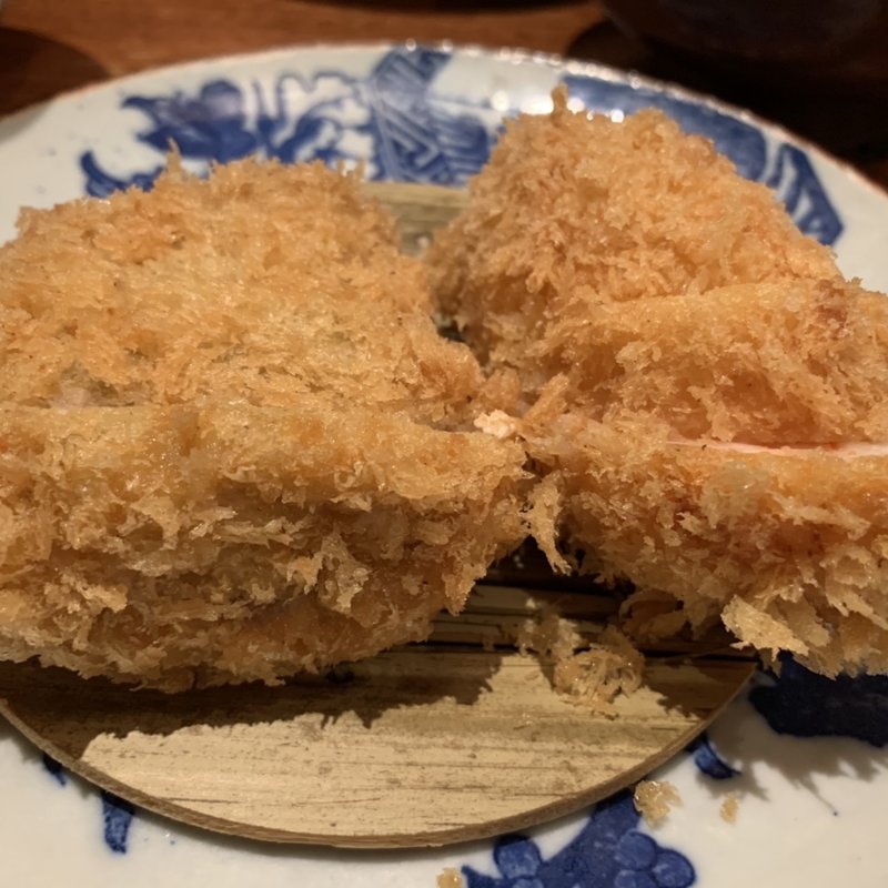 海老とひれかつ盛合わせ(かつ吉 新丸ビル店 （カツキチ）)