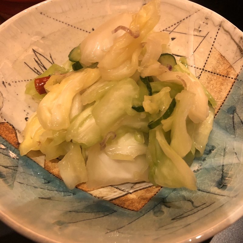 白キムチ(赤坂　渡なべ)