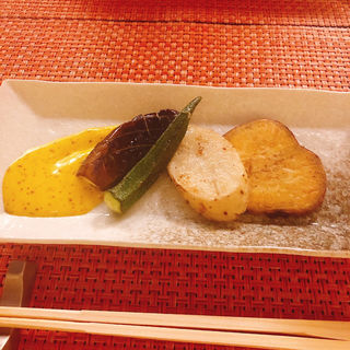 焼き野菜(鉄板Diner JAKEN 新宿店)