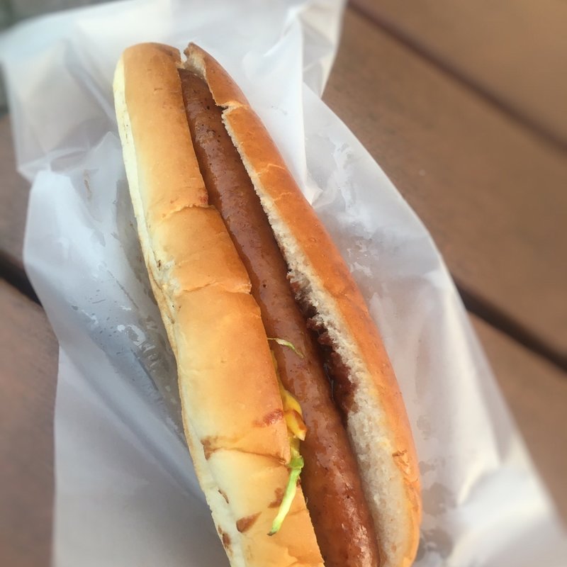 ウインナー(ホットドッグ 大濠公園ボート乗り場)