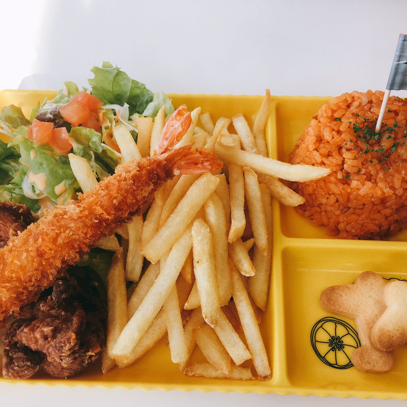 キッズプレート(プロペラカフェ)