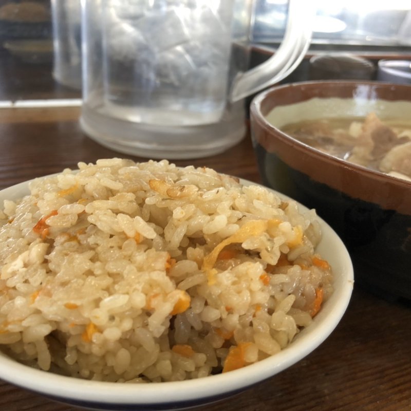 かしわご飯(牧のうどん 二丈バイパス店)