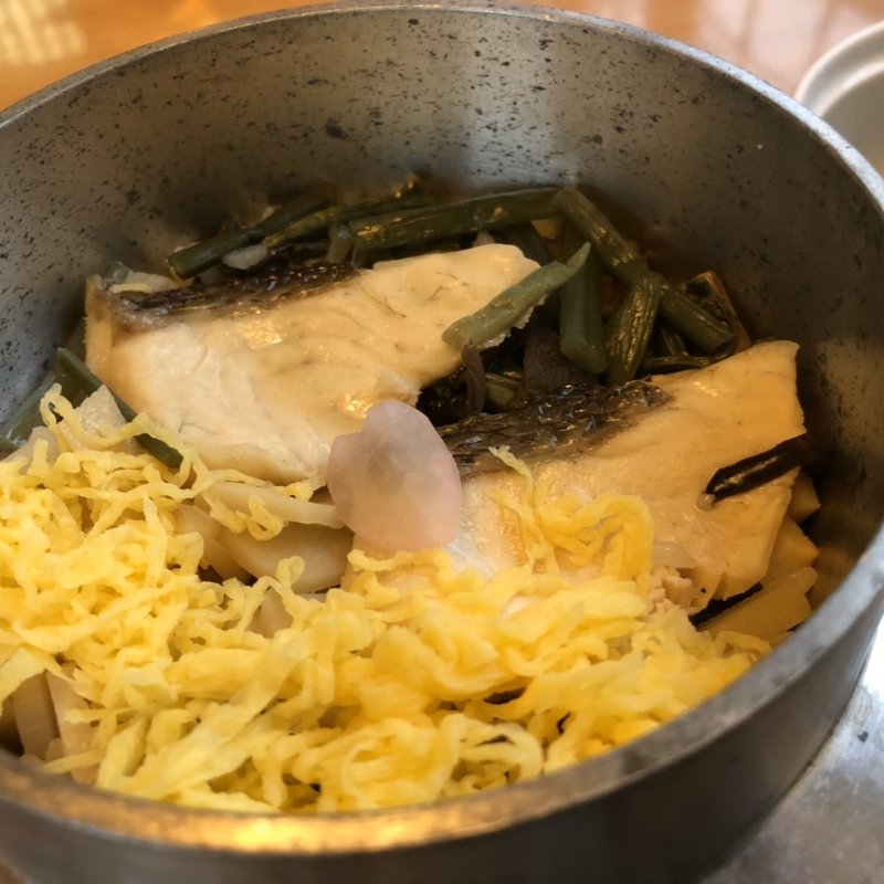 鯛釜飯(割烹ひぐち 浦上店 )