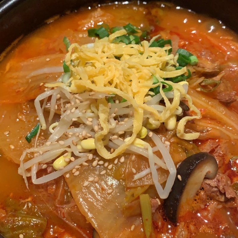 温麺(利花苑 中洲明治通り店)