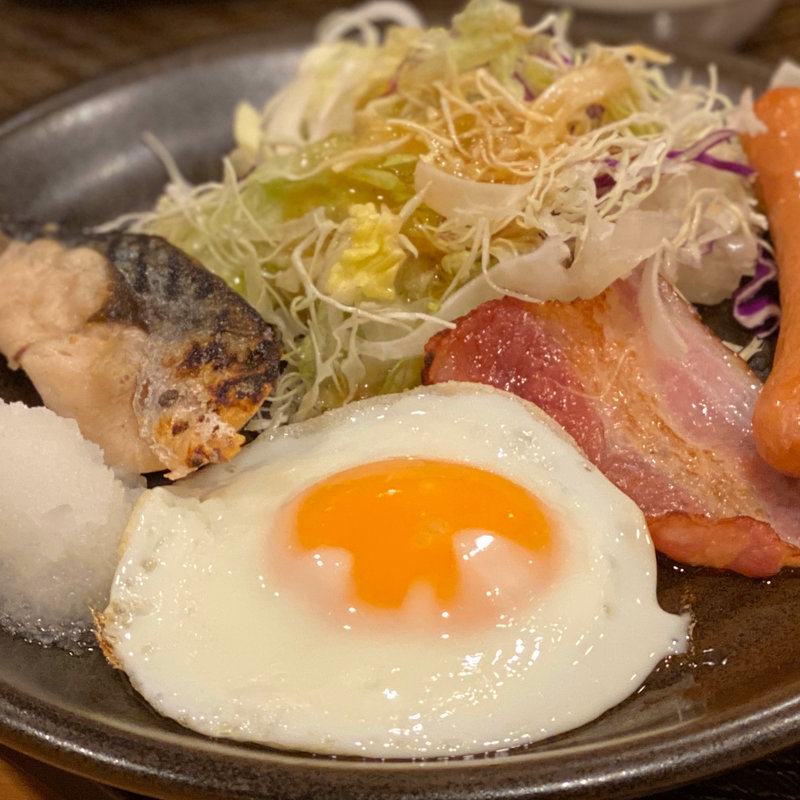 よりどりバランス朝定食(ガスト 長野SBC通店 )