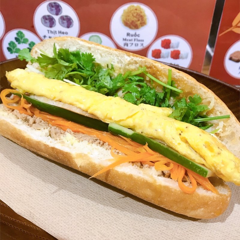 バインミースペシャルタマゴ(バインミータケカゼ)