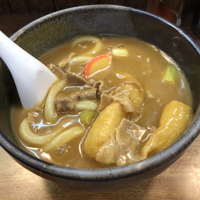 カレーうどん(鯱乃家)