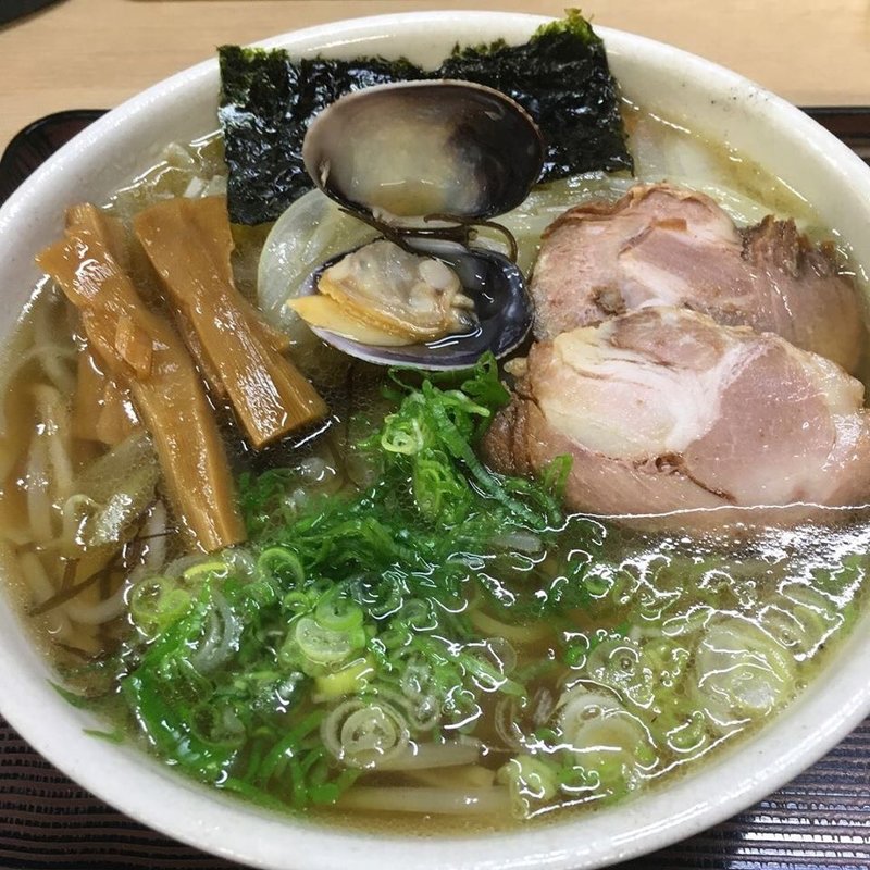 魚醤ラーメン　太麺(魚一)