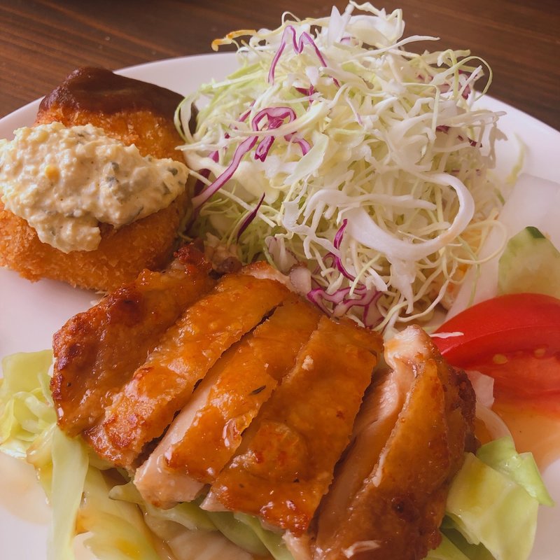 サービス2種盛セット(洋食屋さんパキラ)