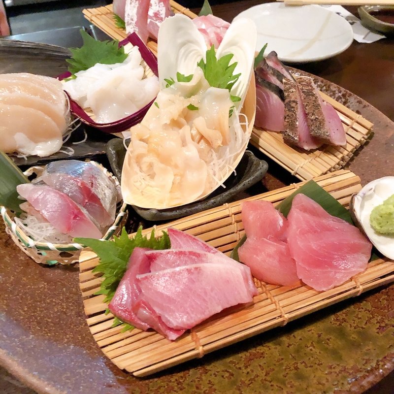 刺身盛り合わせ(酒々屋 和海)