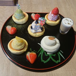おせちパンケーキ(3 STARS PANCAKE （スリースターズパンケーキ）)
