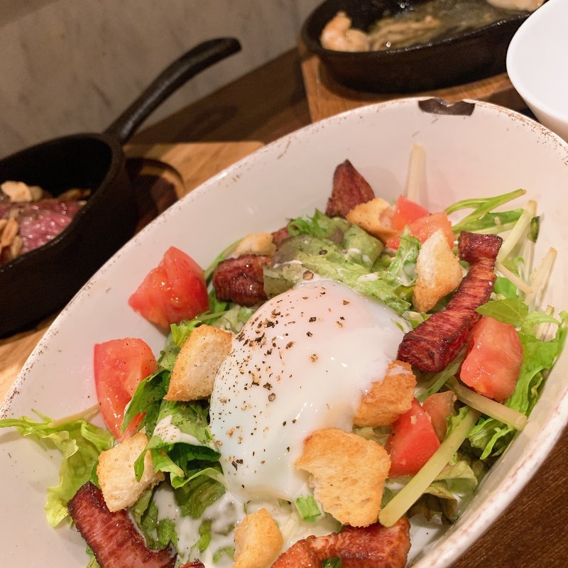 シーザーサラダ(via)