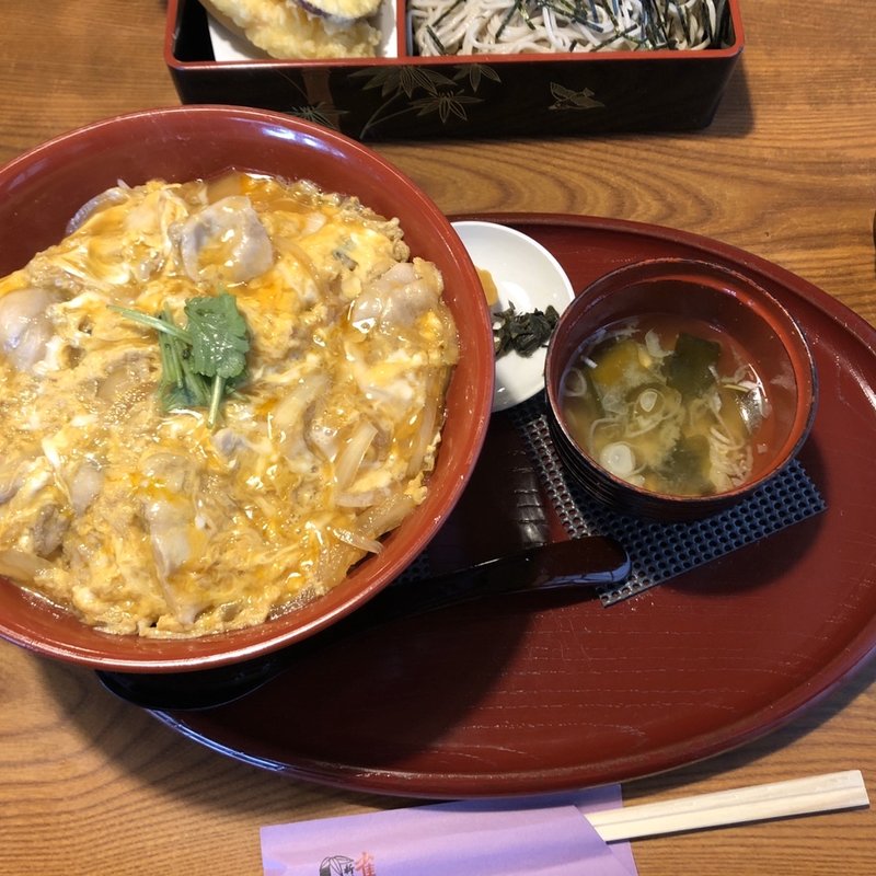 親子丼(深大寺そば 雀のお宿)