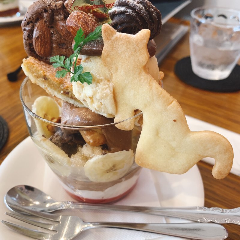 シォコラパフェ(sweets cafe&bar 2.es)