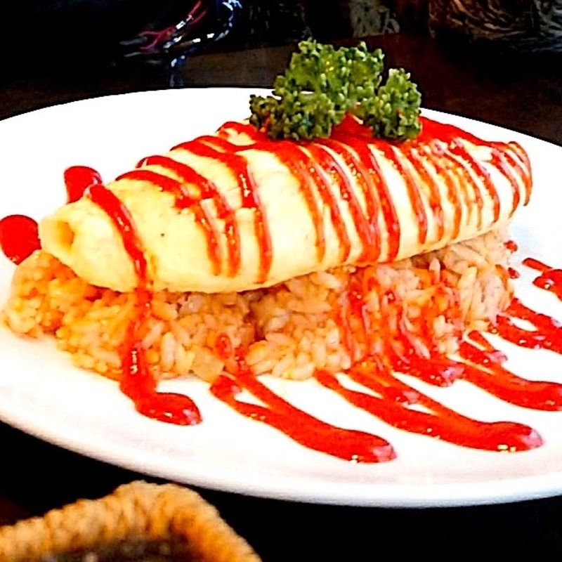 オムライス(サラダスープ付き)(コーヒーハウス純 )