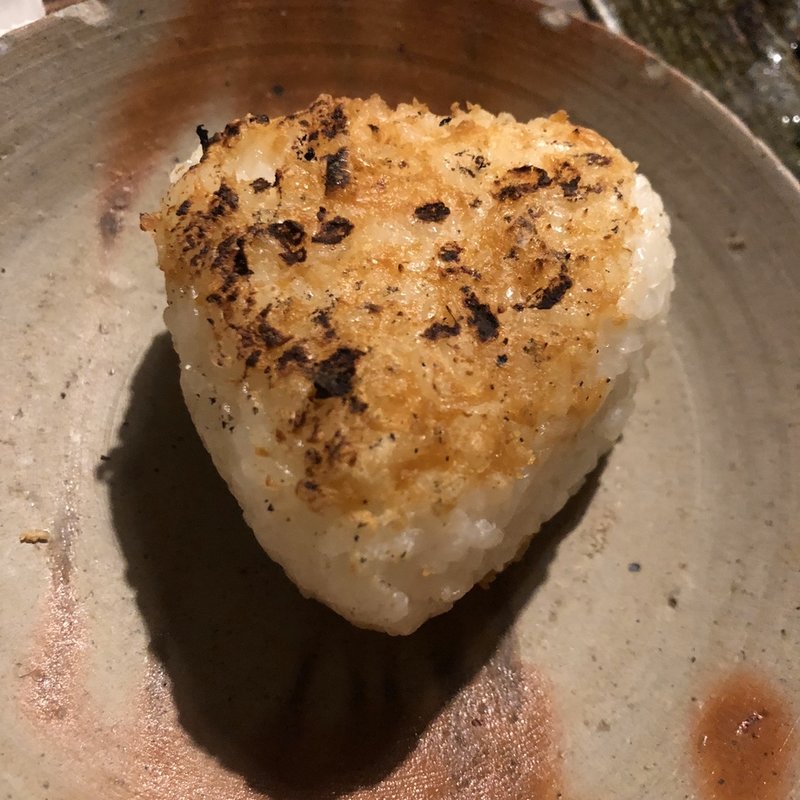 焼きおにぎり(味噌坐 玉響)