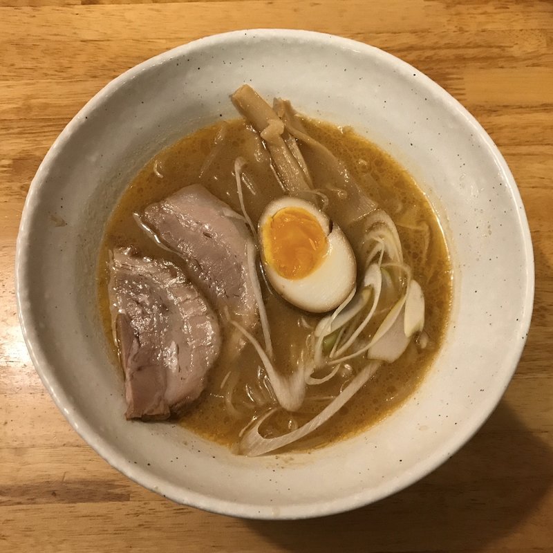 櫻島流味噌ラーメン(ラーメン櫻島 千歳店 （さくらじま）)