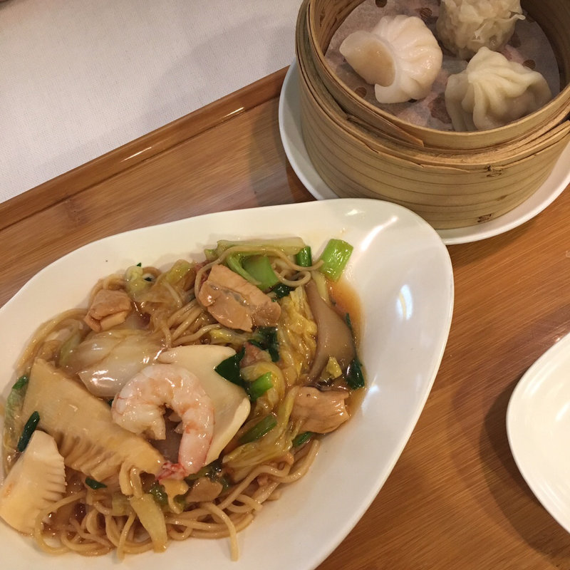 あんかけ焼そばセット(南国酒家)