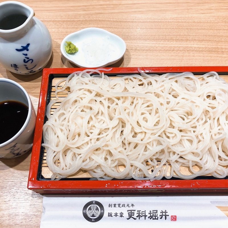 更科蕎麦(総本店更科堀井 日本橋高島屋)