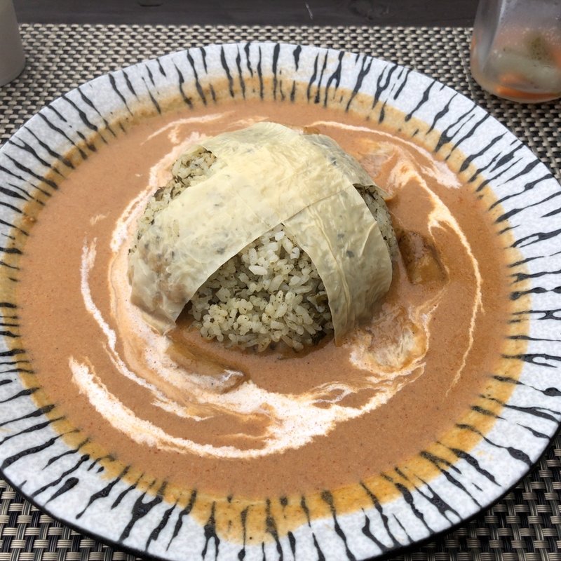 薬膳カレー(ほんたき山のカフェ)