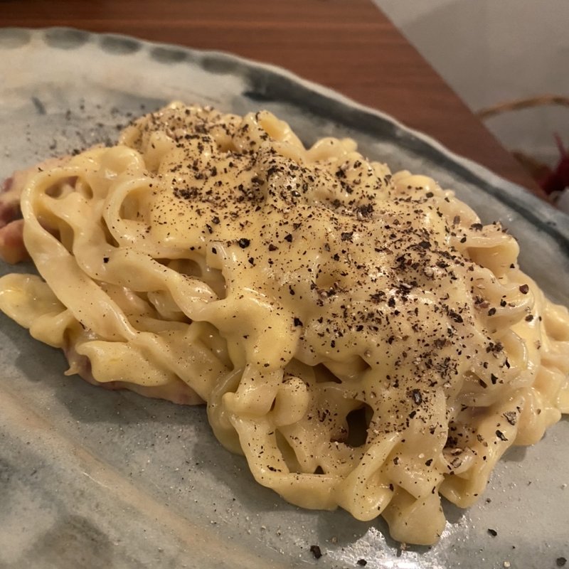 カルボナーラ(Cafe Tredici)