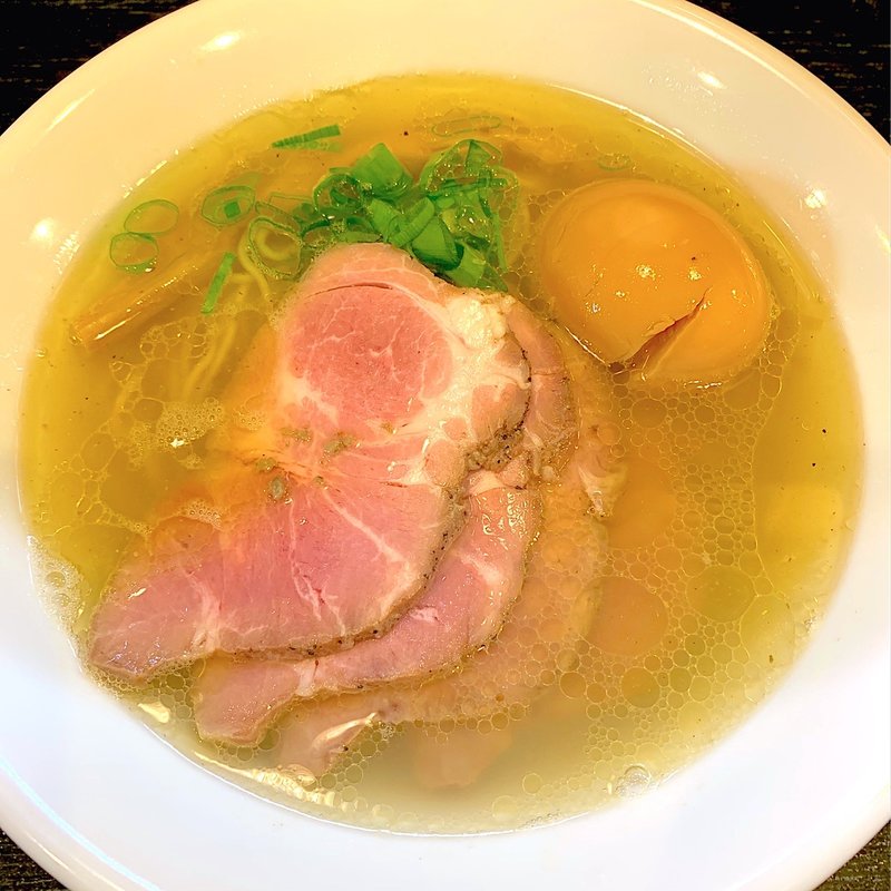 塩そば(麺屋 中川會 住吉店)