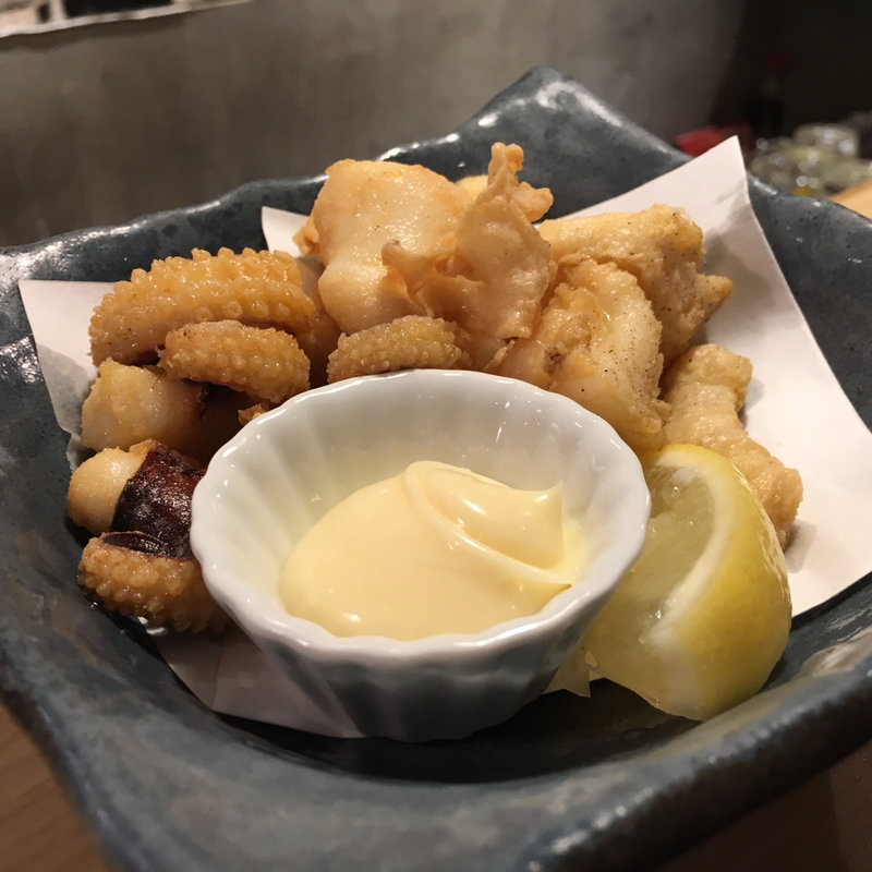 イカゲソ唐揚げ(角打 魚助)