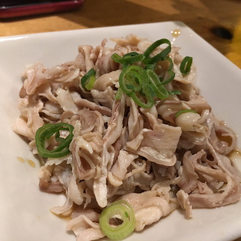 酢もつ(博多一口肉餃子 一ロ 博多バスターミナル店)