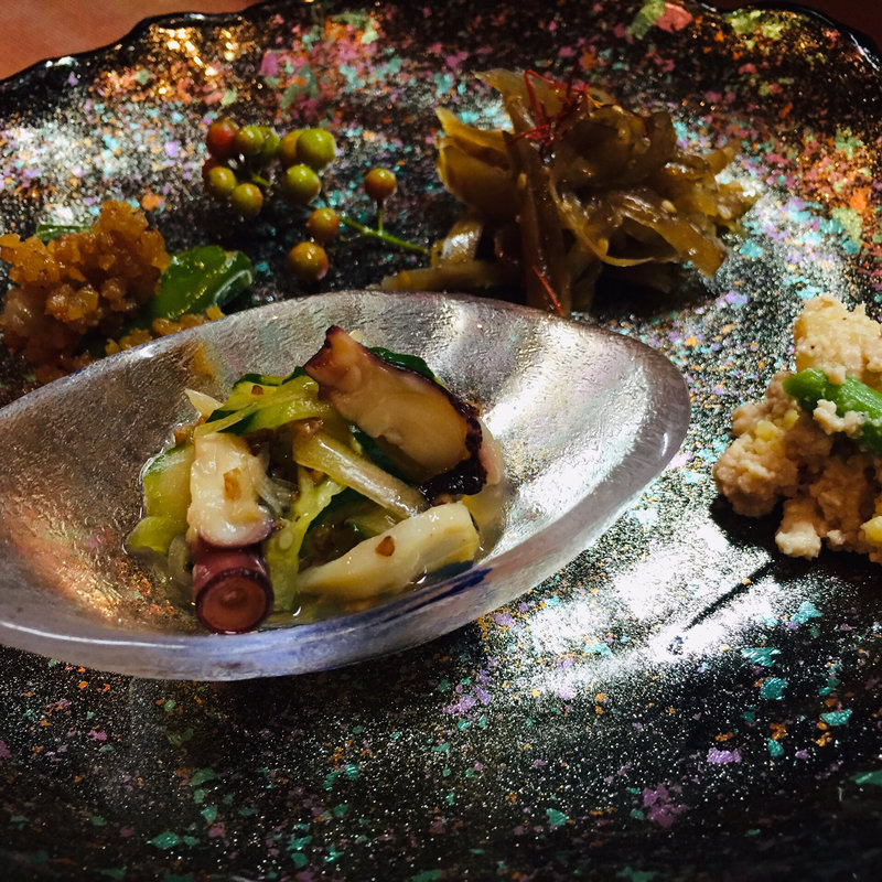 蕎麦前セット(手打蕎麦　ばんしゃ )