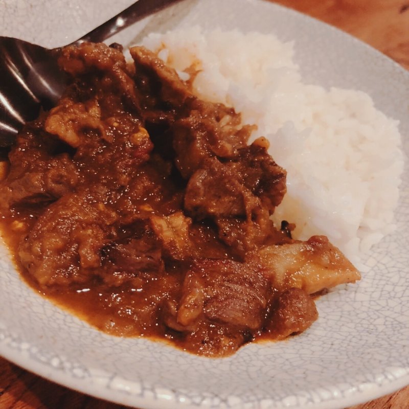 相州牛スパイスカレー　小(檸檬)