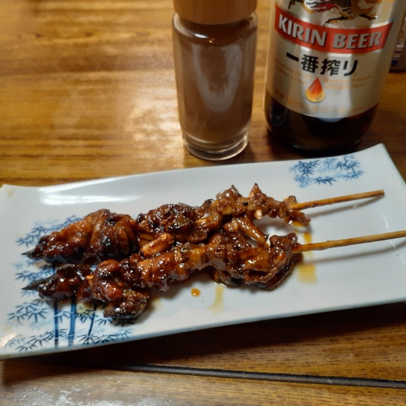 肝焼き(うなぎ笹船)