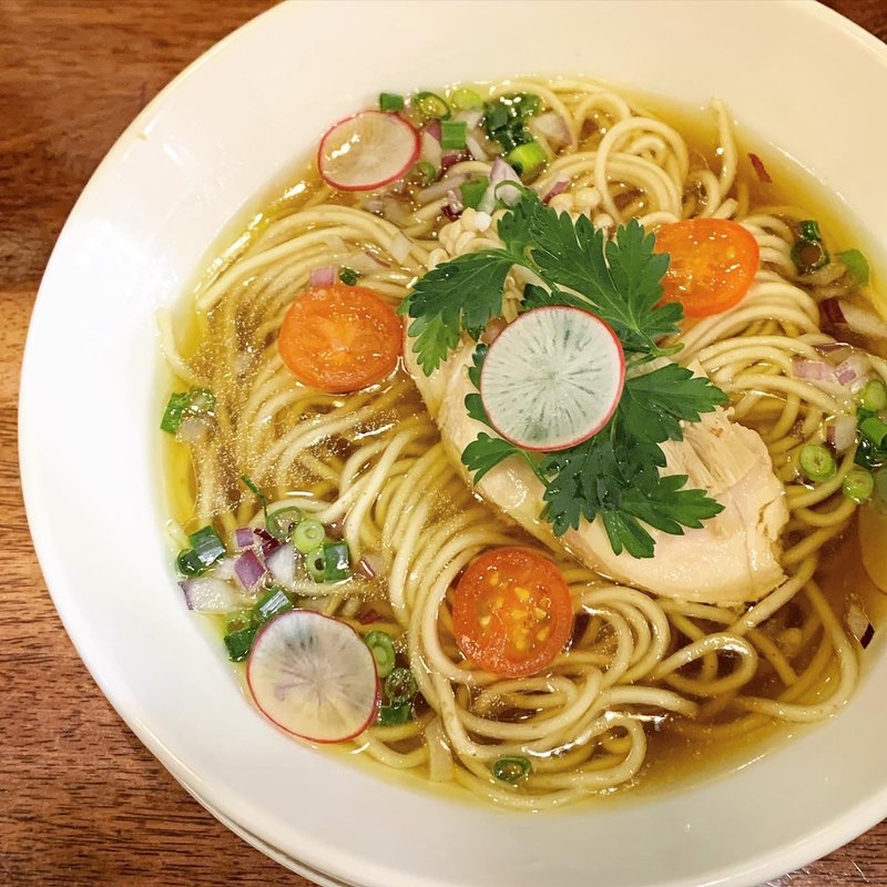 限定　ポルチーニマッシュルームのちんたんらーめん(海老丸らーめん)