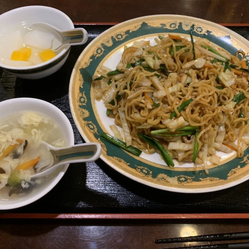 Ｃ上海風焼そば(香港美食園人形町店 )