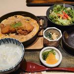 地鶏かつとじ膳