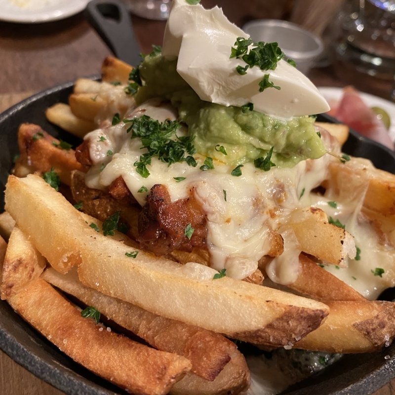 ナチョス(ラムミートテンダー)