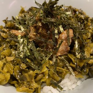 高菜めし(原宿餃子樓 グランツリー武蔵小杉店)