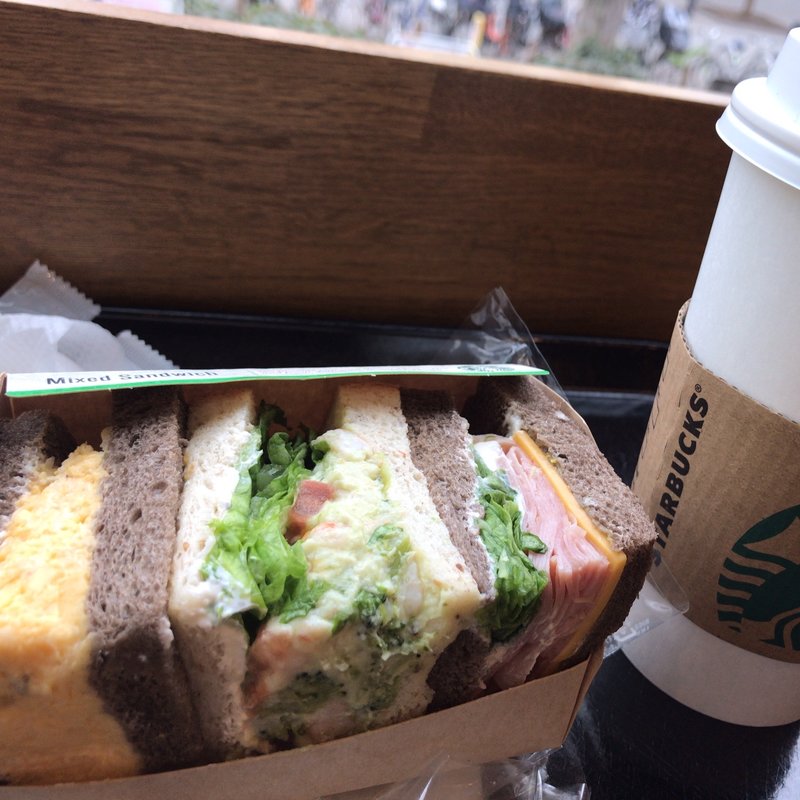 ミックスサンドイッチ(スターバックスコーヒー TSUTAYA 馬事公苑店)