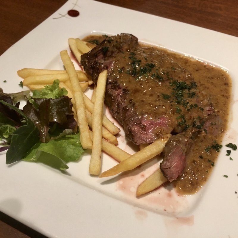 牛ハラミステーキ(ビストロます家 札幌店)