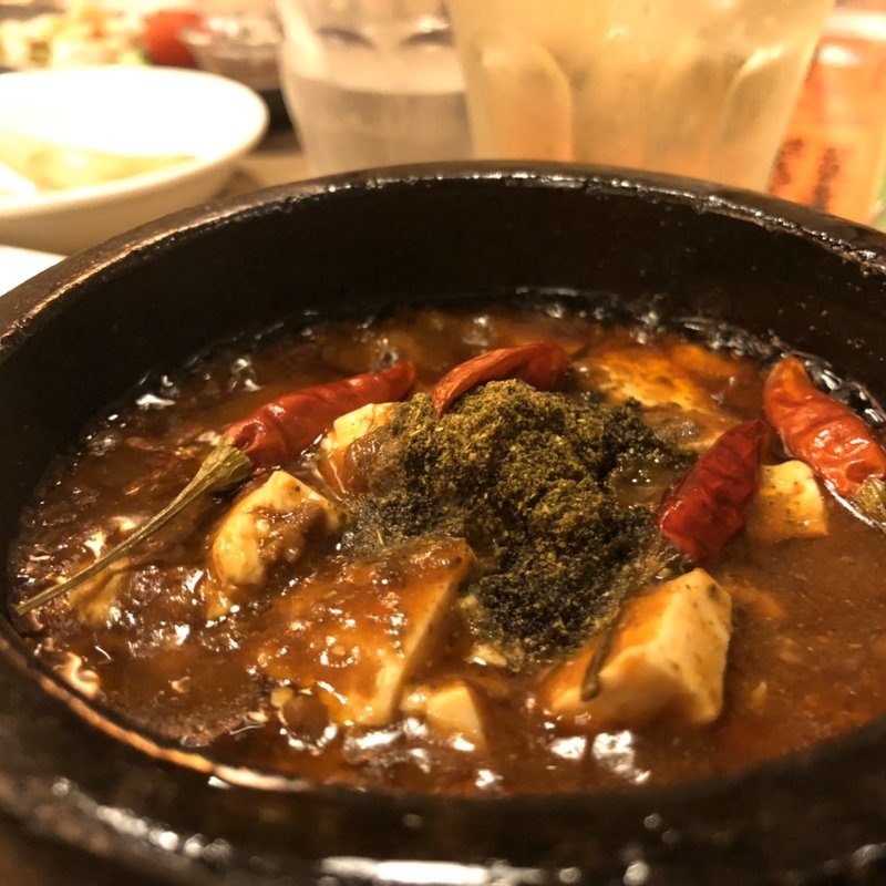 激辛麻婆豆腐(ロンフーダイニング 博多1番街店)