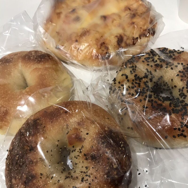 オレンジクリームチーズベーグル(ブラウニー ブレッド＆ベーグルズ （Browny Bread ＆ Bagles）)