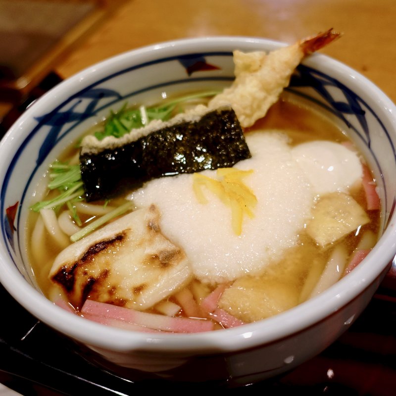 香ばし力うどん(つるはん クリスタ長堀店)