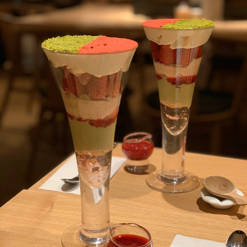 ノエルピスターシュパフェ(吉祥菓寮京都四条店)