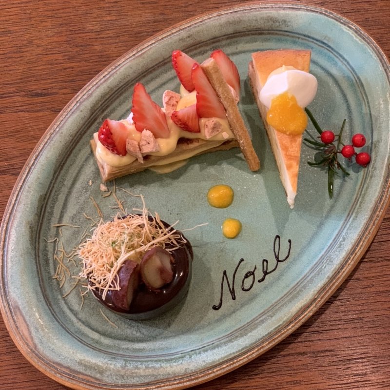 クリスマスプレート(つむる)