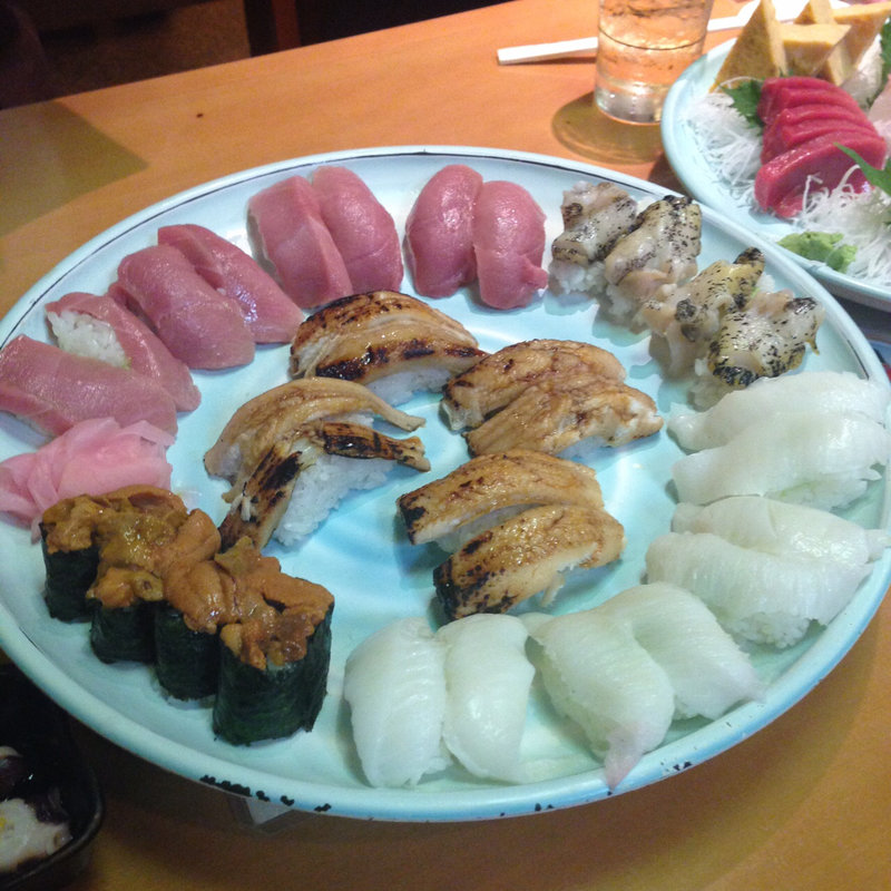 寿司(かっぱ寿司 一号店 （かっぱずし）)