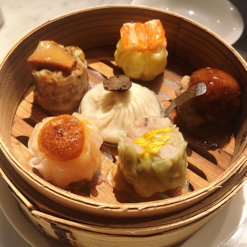 季節の彩り点心　六種盛合せ(過門香 銀座店)